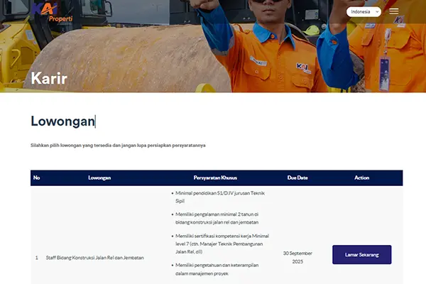 loker kai properti 2025