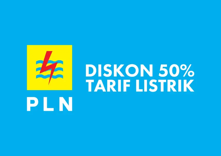 pln diskon 50 persen