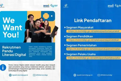 rekrutmen pandu literasi digital 2025