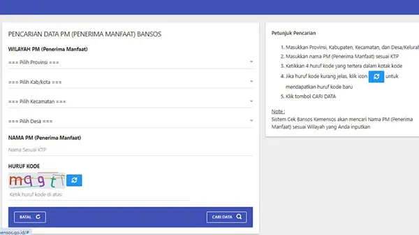 cek blt kesra 2025