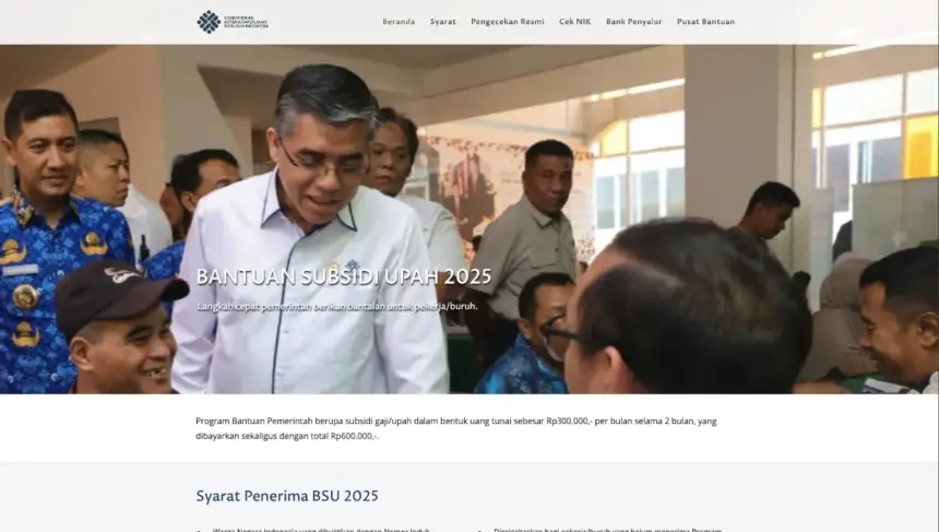 penerima bsu bpjs ketenagakerjaan